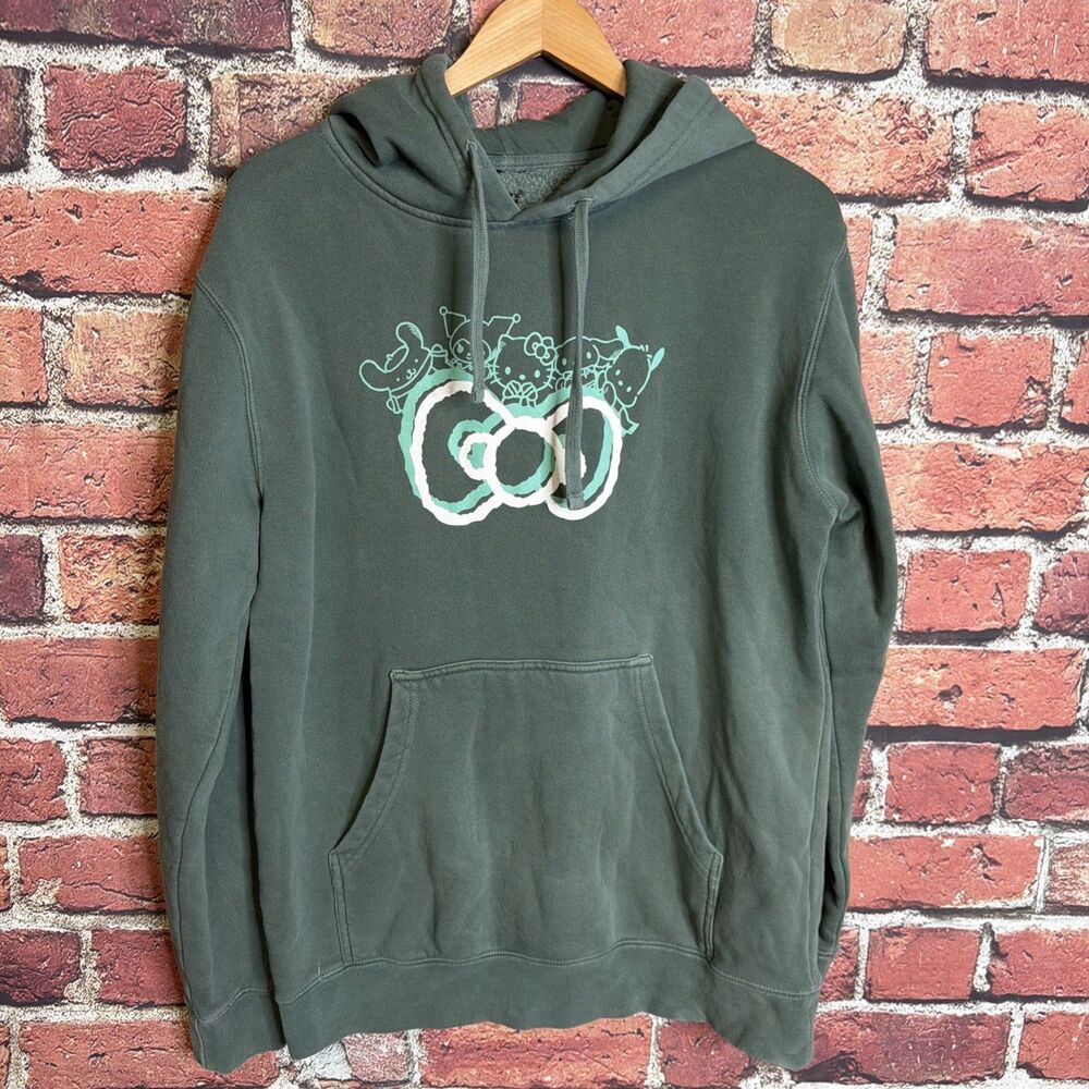 Anti Social Social Club x Hello Kitty and Friends Hoodie Green Large